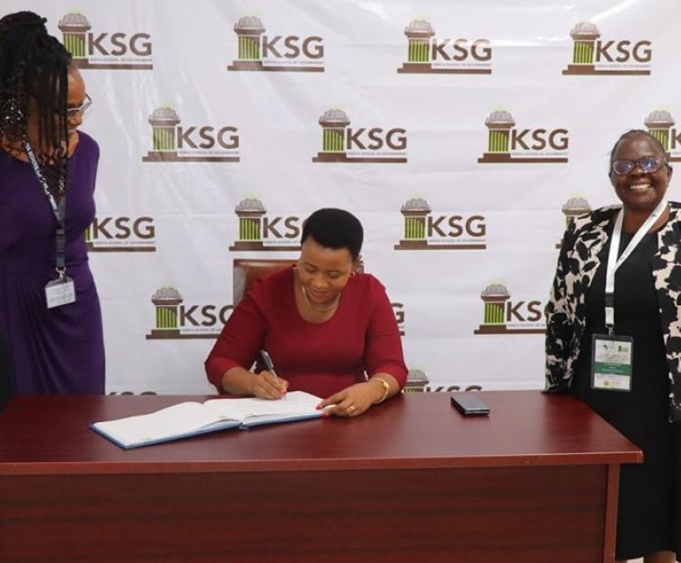 PS Aurelia Rono at KSG HRMAC 